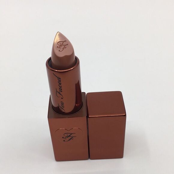 NIB Too Faced Buttercream Cocoa Bold Lipstick New Full Sz - Picture 8 of 16